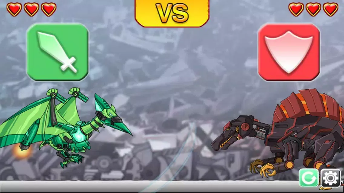 Ảnh chụp màn hình của Combine! Dino Robot - Magma Spino