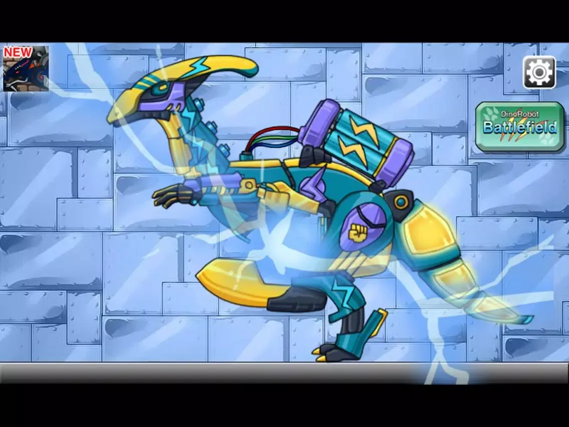 Combine! Dino Robot - Lightning Parasau iPad  Screenshots