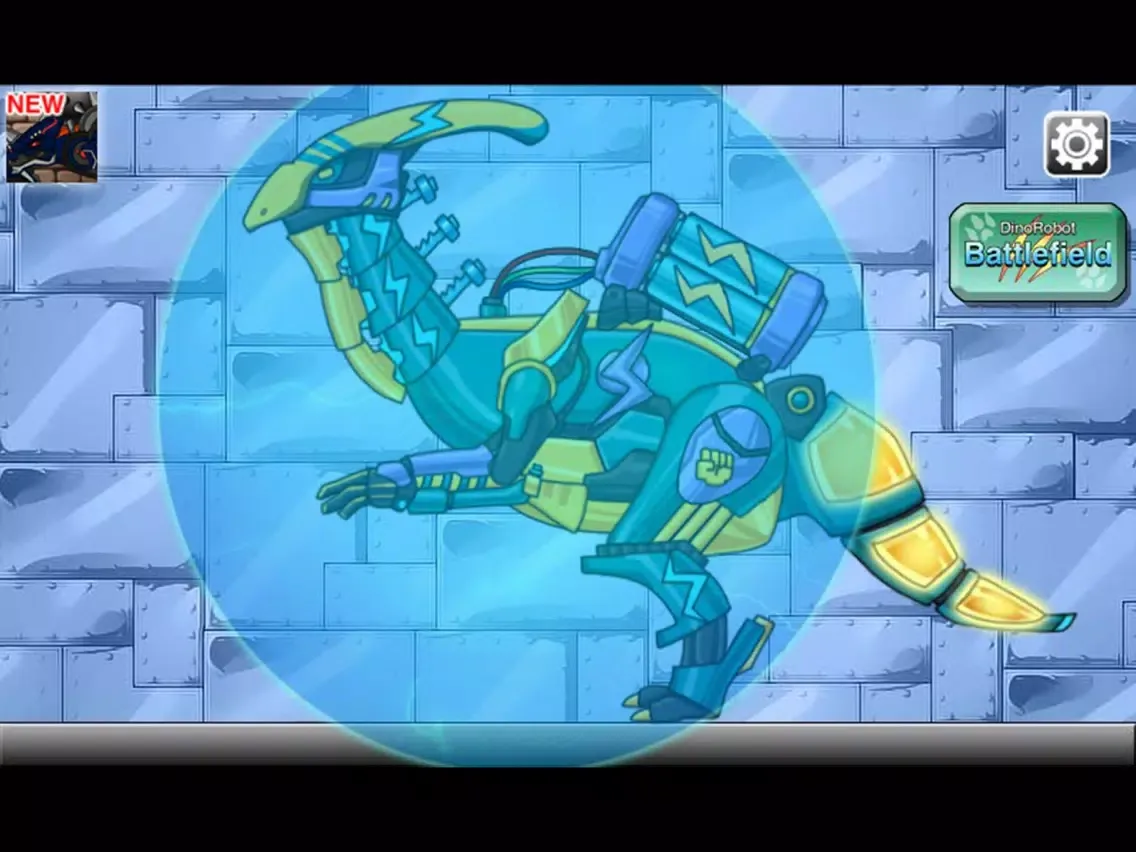 Combine! Dino Robot - Lightning Parasau iPad  Screenshots