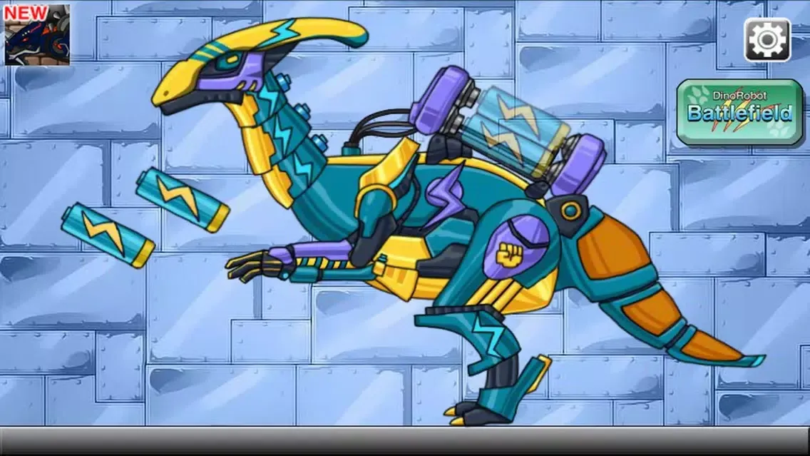 Combine! Dino Robot - Lightning Parasau Screenshots