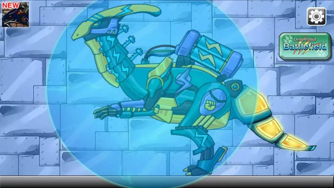 Combine! Dino Robot - Lightning Parasau Screenshots