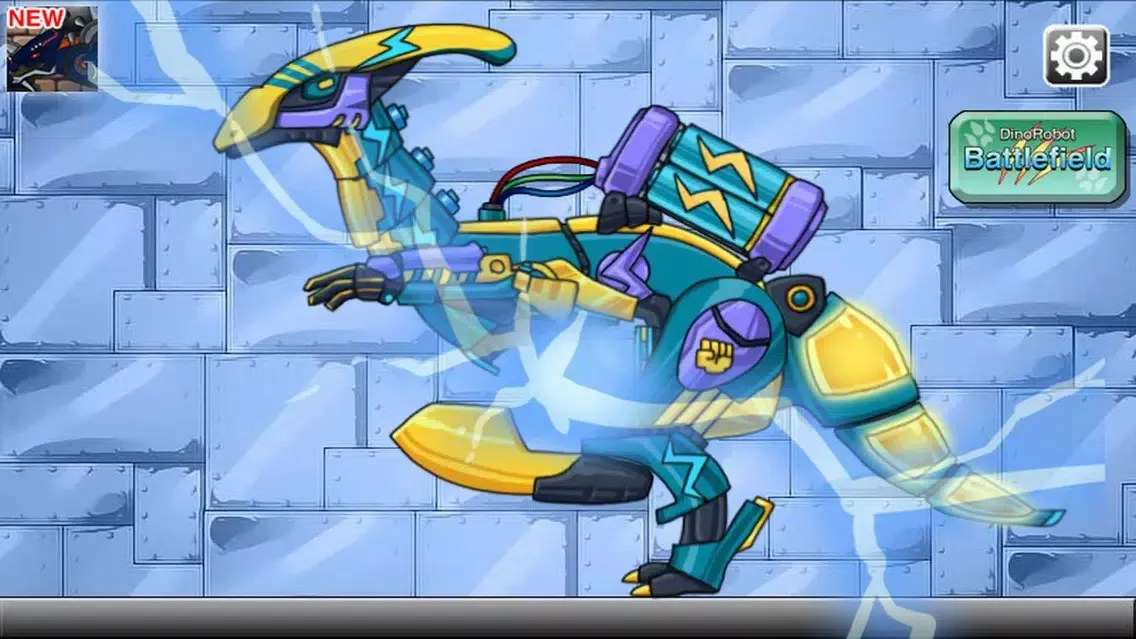 Combine! Dino Robot - Lightning Parasau Screenshots