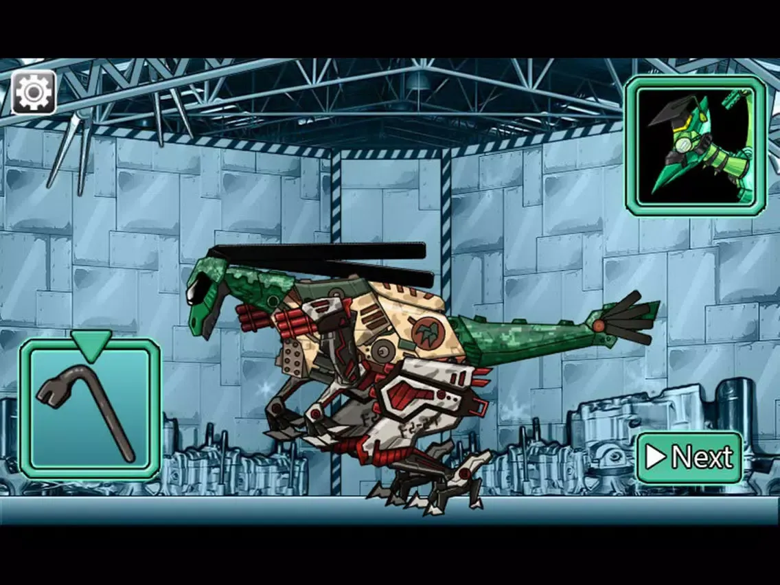 صور Repair! Dino Robot - Gallimimus iPad 