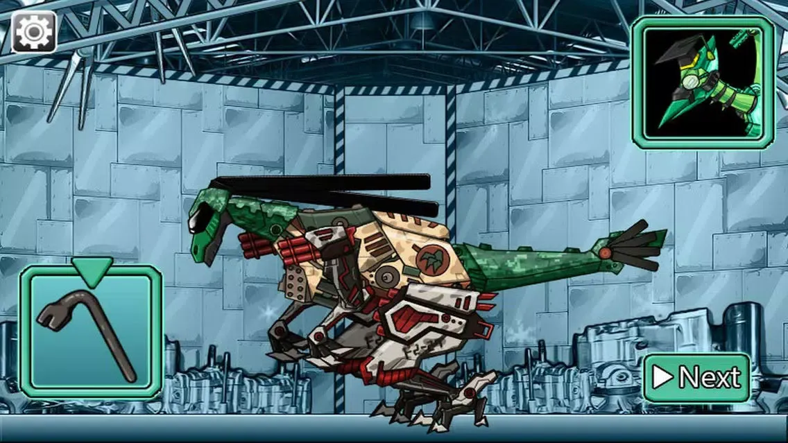 صور Repair! Dino Robot - Gallimimus