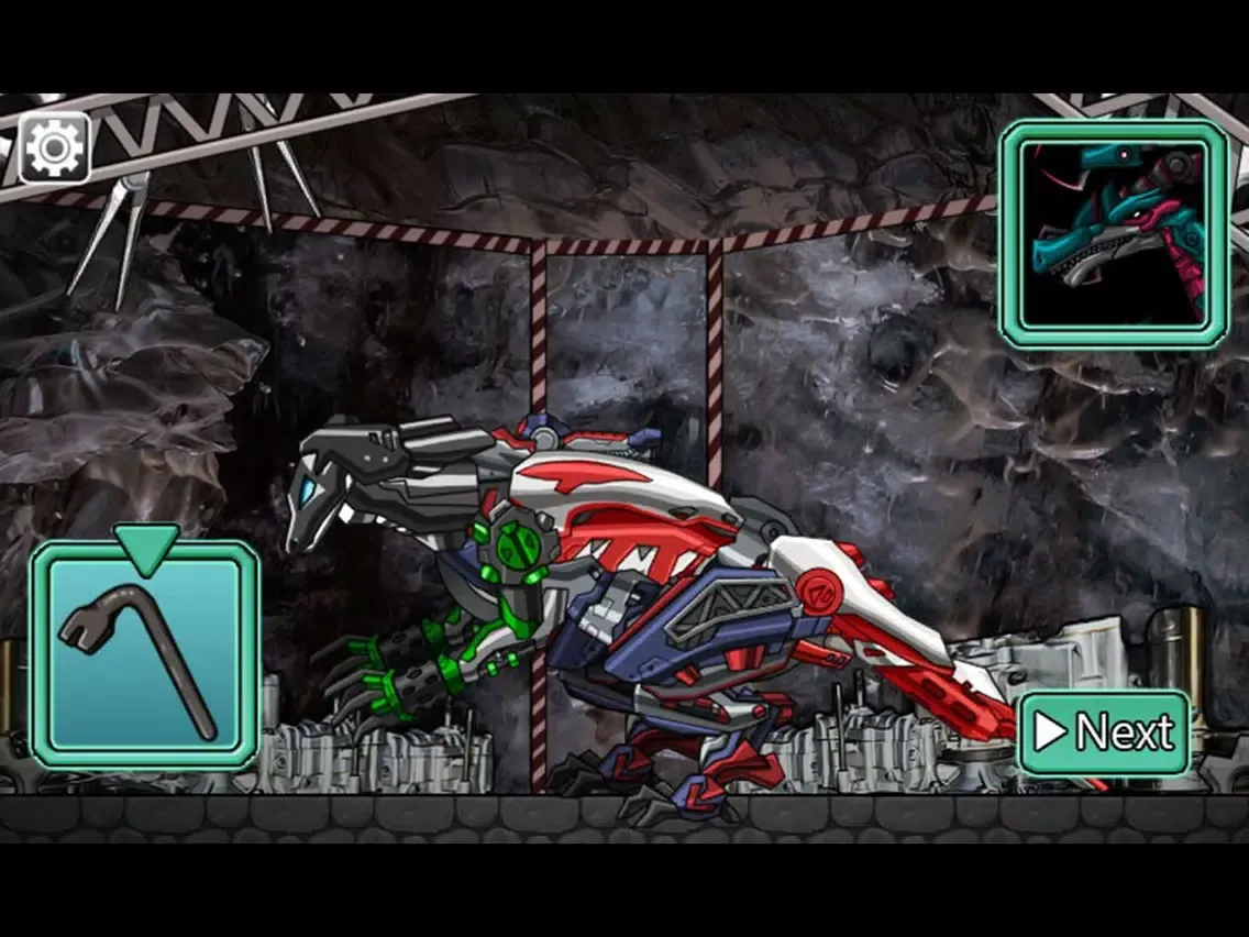 صور Repair! Dino Robot - Compsognathus iPad 