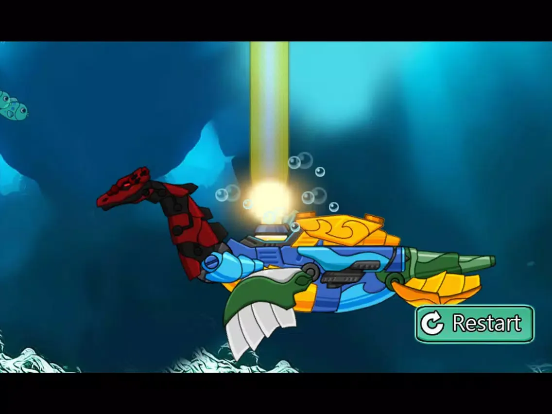 Zrzuty ekranu Repair! Dino Robot - Deep Plesio iPad 
