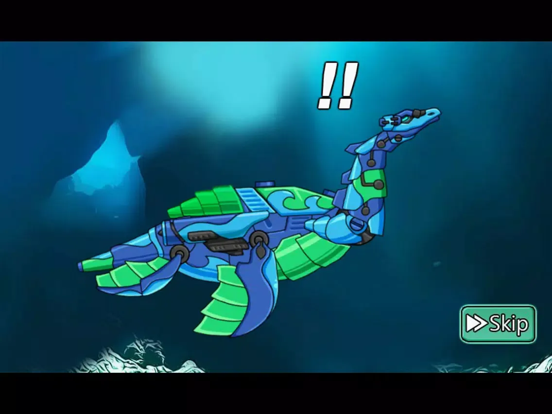 Zrzuty ekranu Repair! Dino Robot - Deep Plesio iPad 