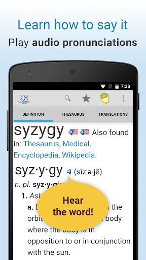 Dictionary Pro স্ক্রিনশট