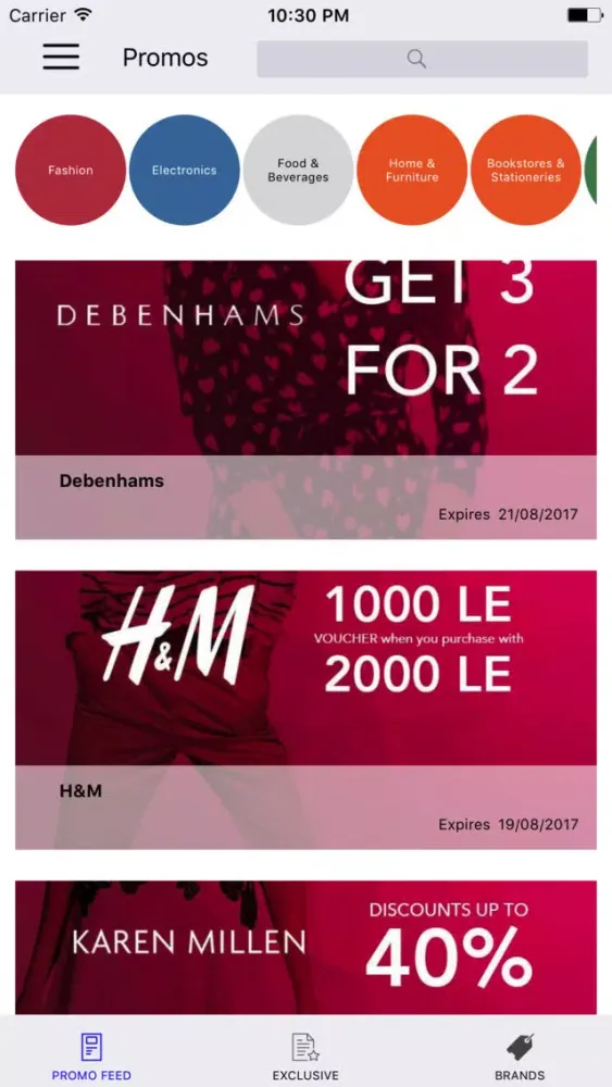 Promos Go Screenshots