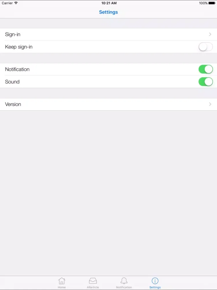 noah media iPad  Screenshots