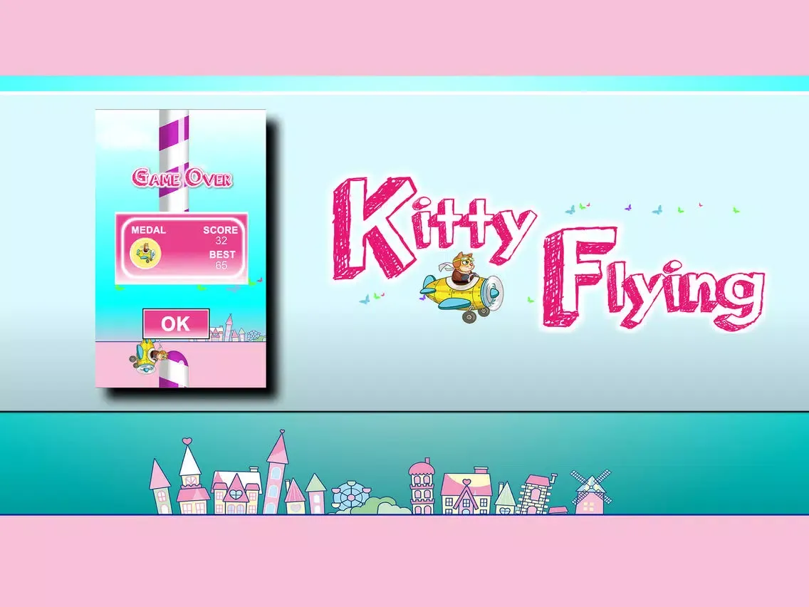 The Kitty Flying iPad 应用截图
