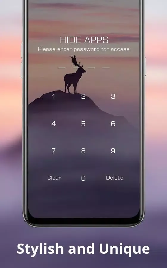 Animal theme Deer standing on Screenshots