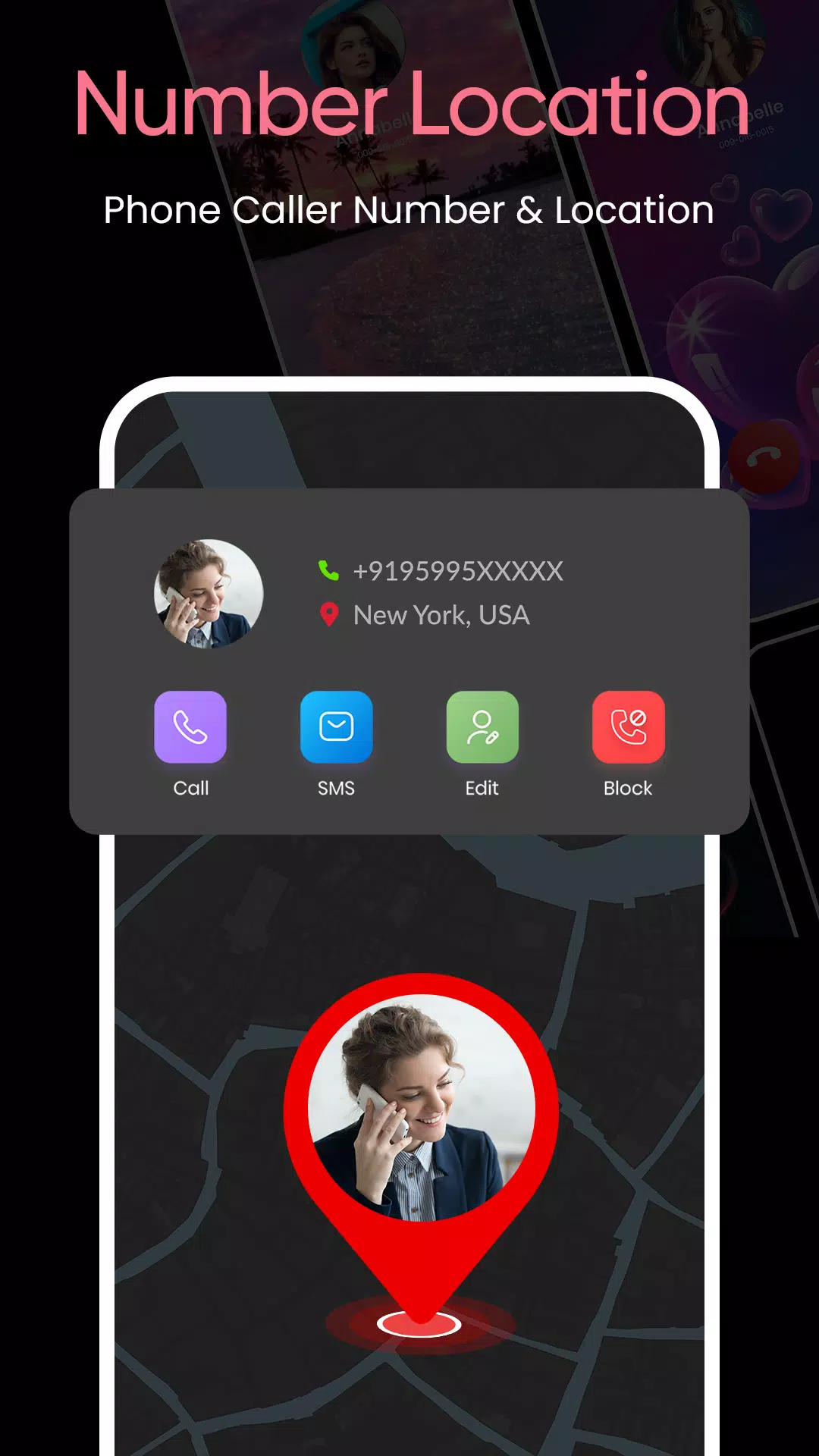 Color Call Screen Caller Theme Screenshots