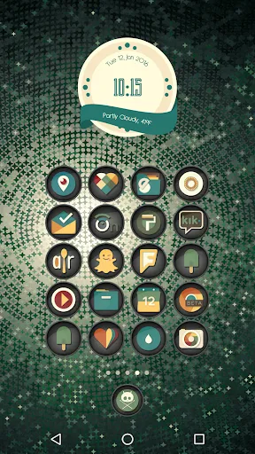 Emperial - Circle Retro Icons スクリーンショット