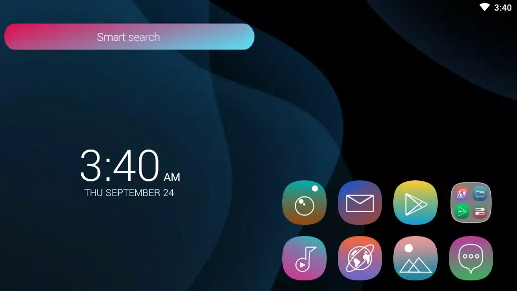 Capturas de tela do Meego Neon