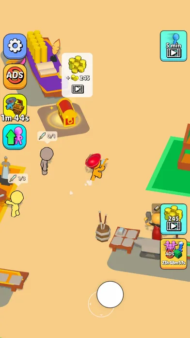 ภาพหน้าจอของ My Craft Mart: Idle Mini Shop