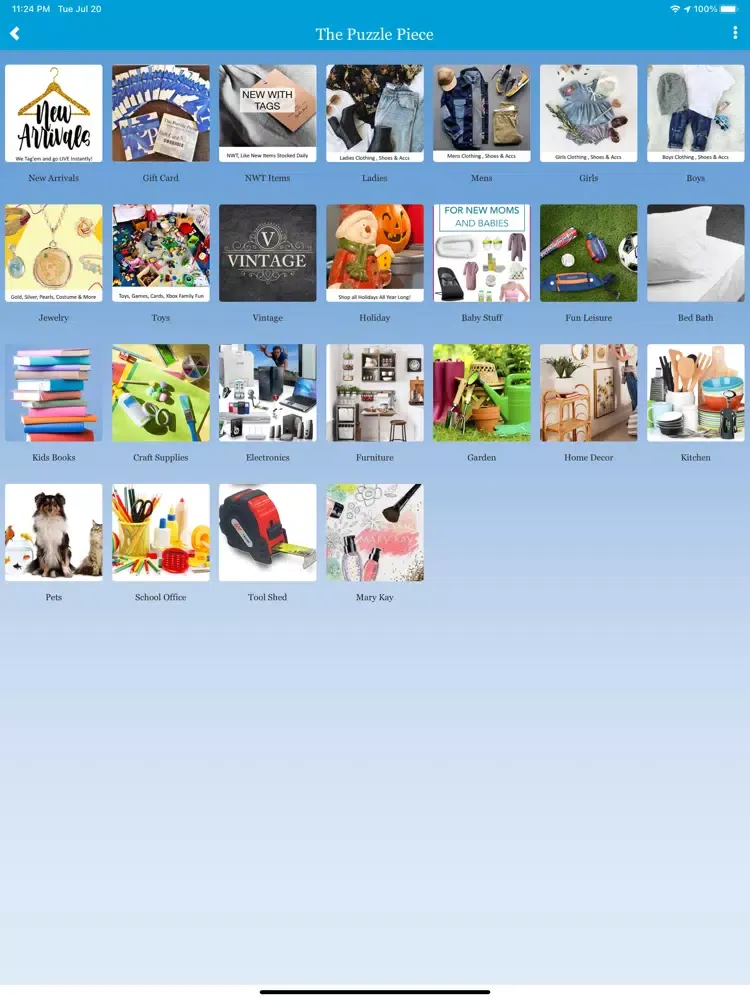 Tangkapan skrin The Puzzle Piece iPad 