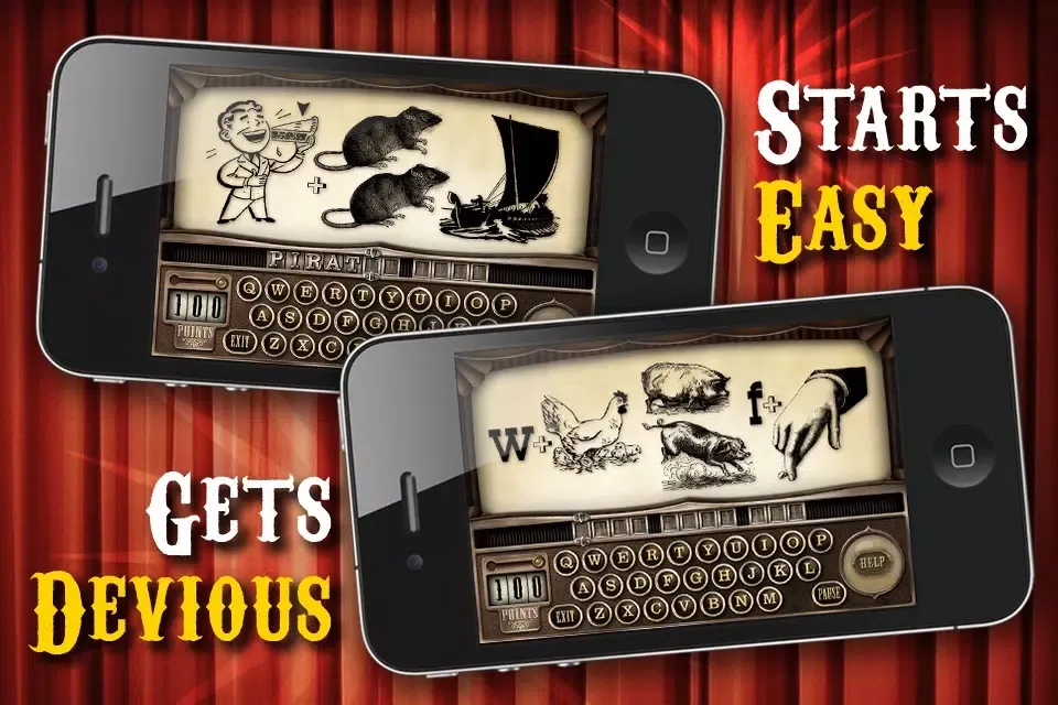Capturas de tela do The Rebus Show Free