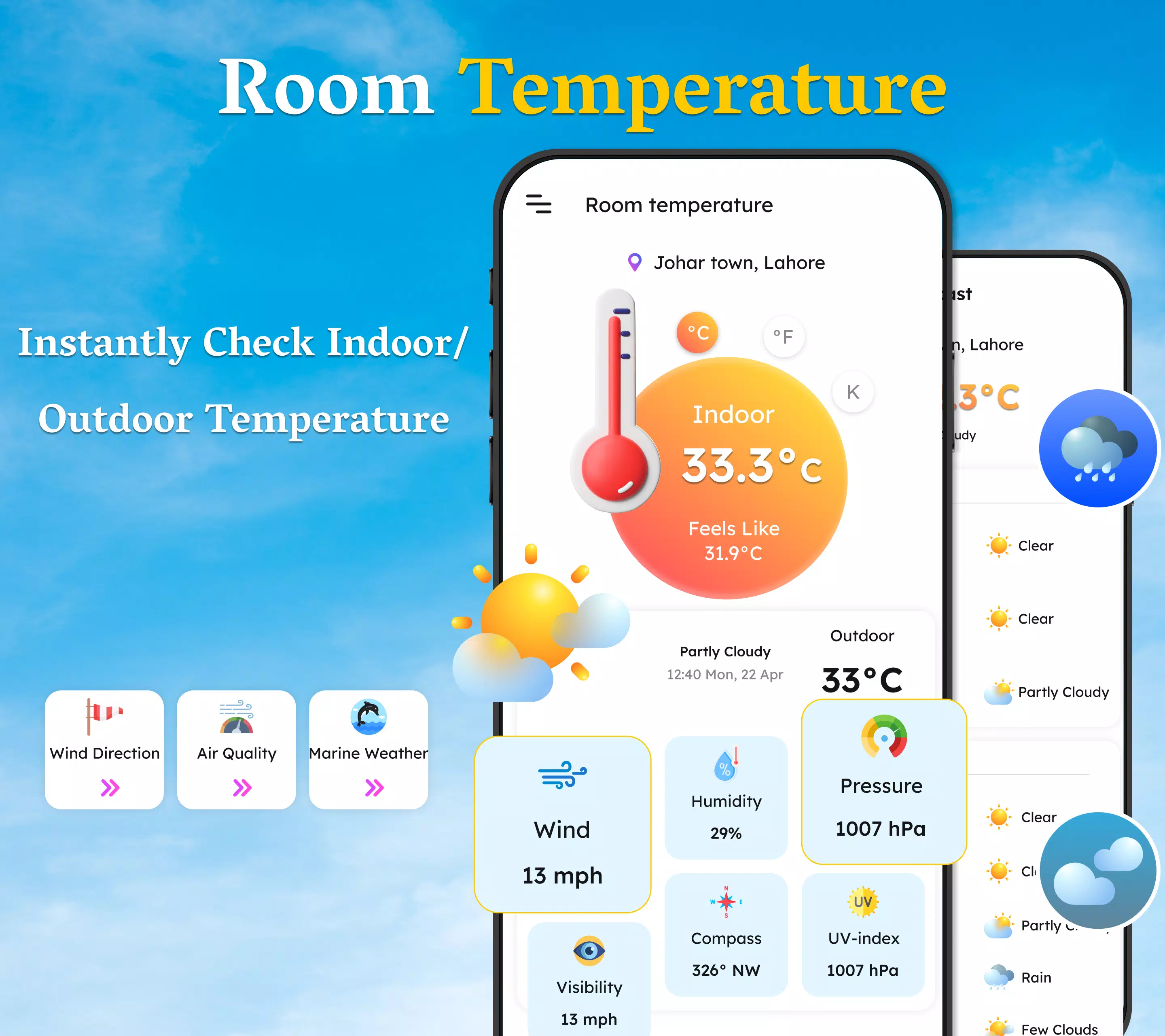 Room temperature app discount