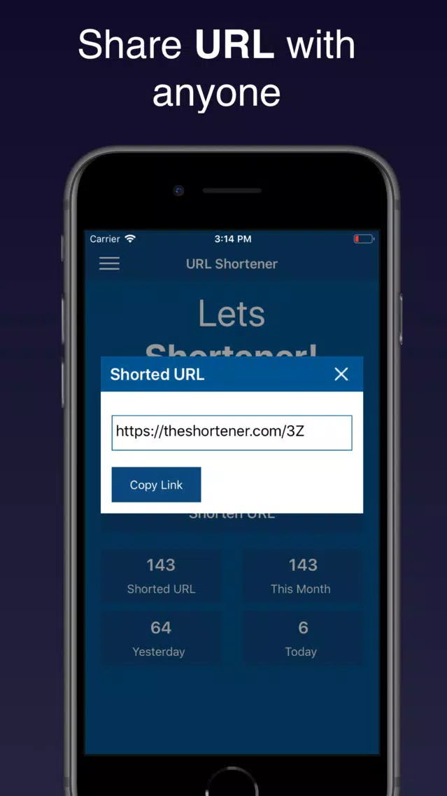 URL Shortener - Lets Short URL スクリーンショット