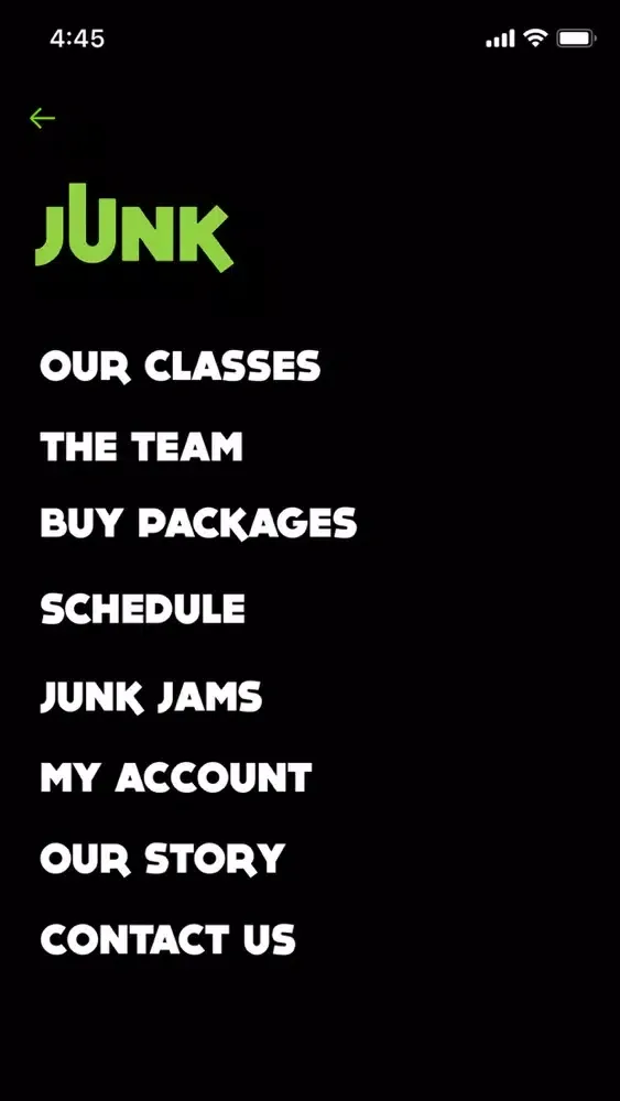 Ảnh chụp màn hình của Junk Dubai