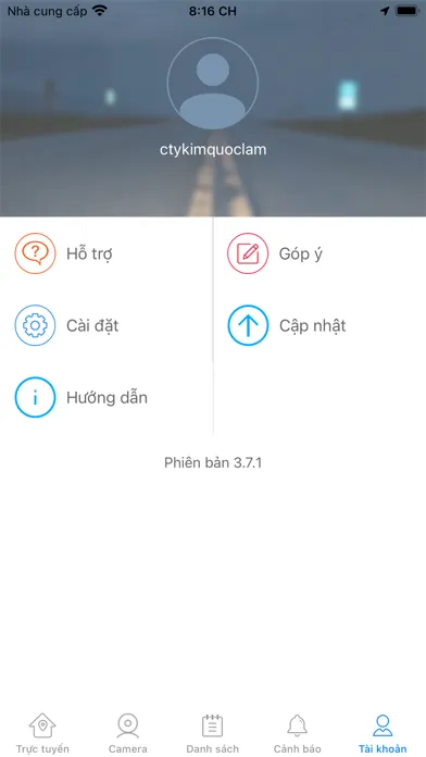ภาพหน้าจอของ GPS Thiên Phương
