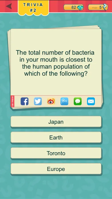 Tangkapan skrin Trivia Quest™ Science - trivia questions