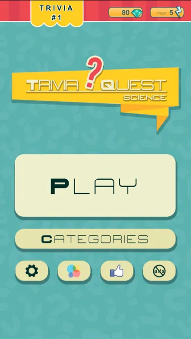 Tangkapan skrin Trivia Quest™ Science - trivia questions
