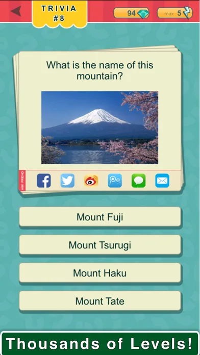 Trivia Quest™ Nature - trivia questions سکرین شاٹس