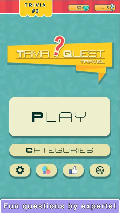 Ảnh chụp màn hình của Trivia Quest™ Travel - trivia questions