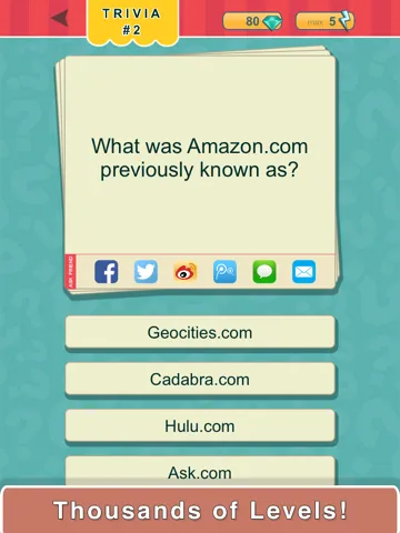 Screenshot di Trivia Quest™ Technology - trivia questions iPad