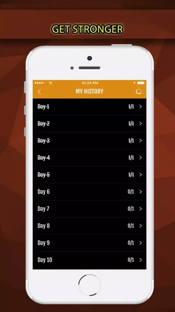 Zrzuty ekranu 30 Day AB and Squat Challenge