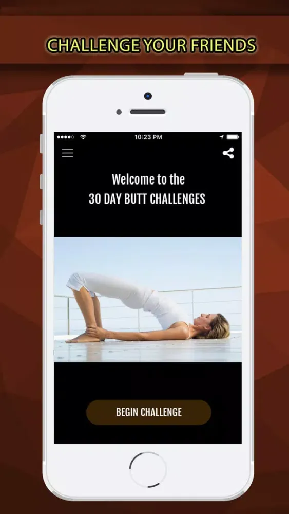 Captures d'écran de 30 Day Butt Challenge