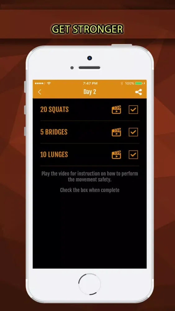 Captures d'écran de 30 Day Butt Challenge