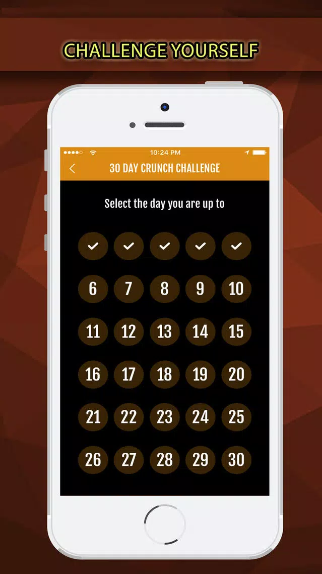 Screenshot di 30 Day Crunch Challenge