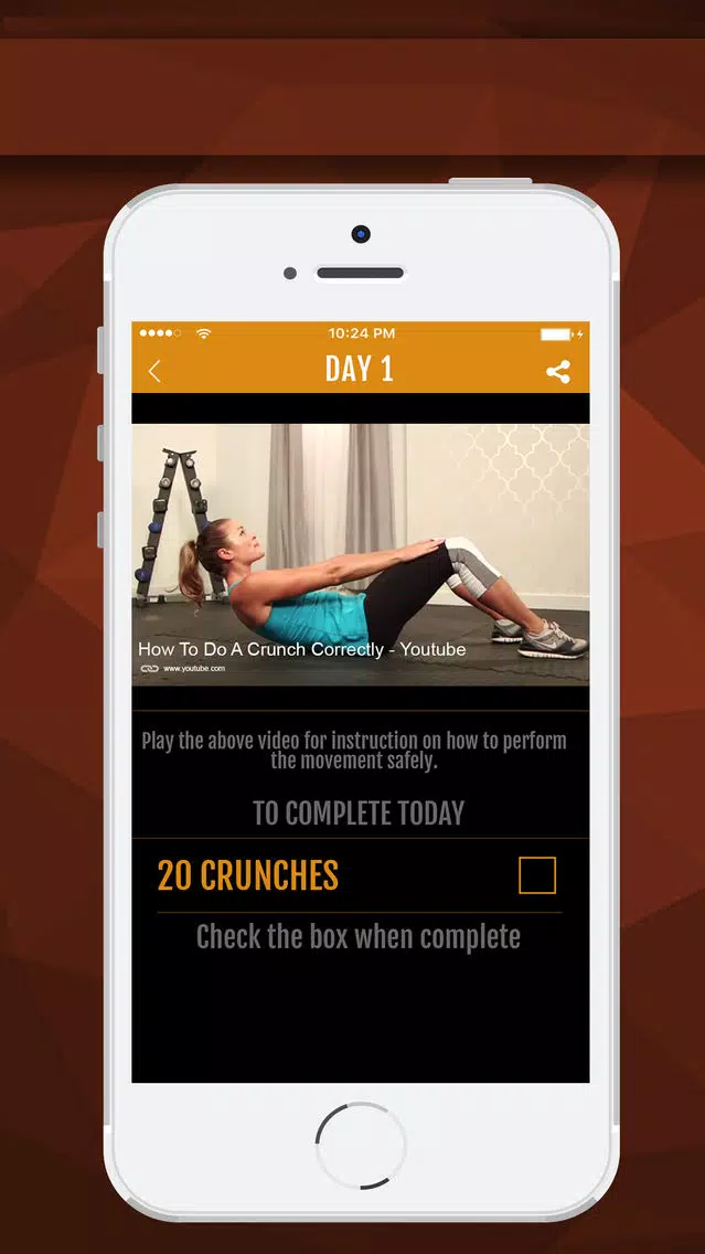 Screenshot di 30 Day Crunch Challenge