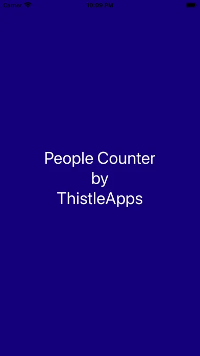 Thistles People Counter Screenshots