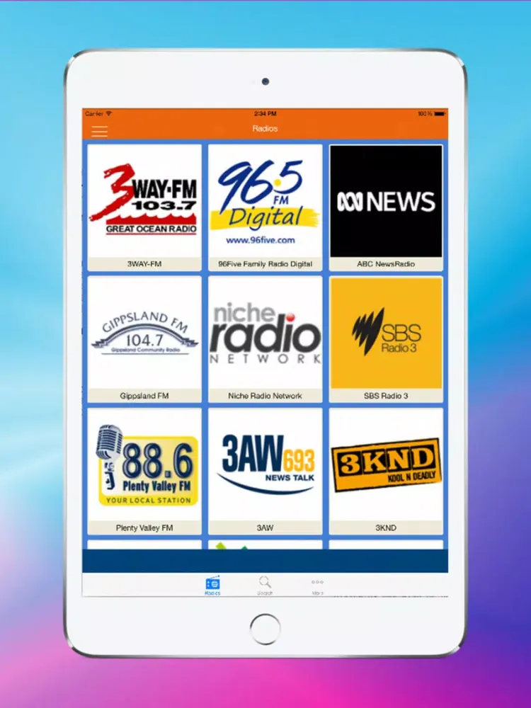 صور Australia Radios - Learn English, News & Music iPad 