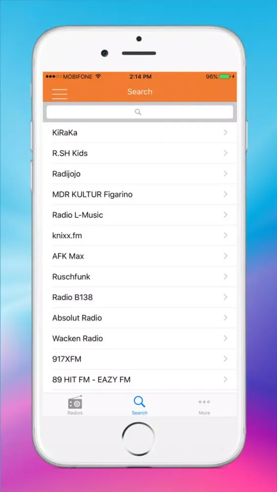 Screenshot di German Radios - Learn German, German Radio Live