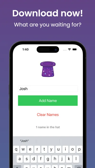 Name Pick'n'Raffle سکرین شاٹس
