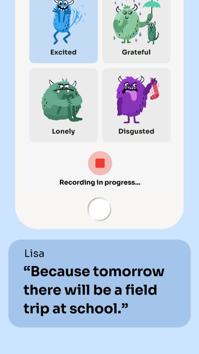 Feely Emotion Tracker for Kids Screenshots