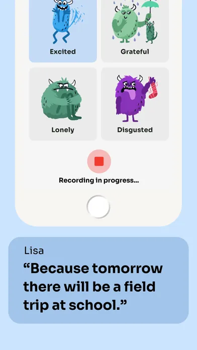 Feely Emotion Tracker for Kids 스크린샷