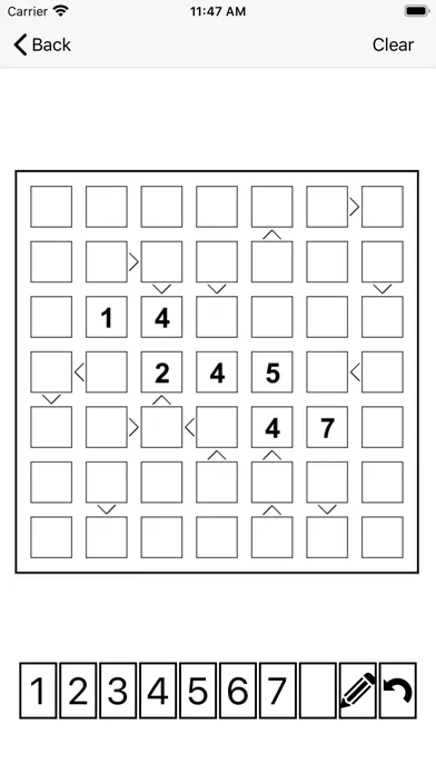 Futoshiki Infinite应用截图