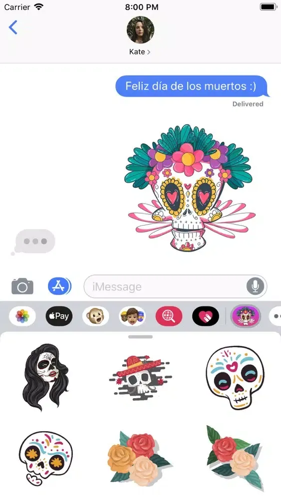 Dia des los Muertos Sugarskull应用截图