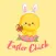 Cute Easter Chick & Egg