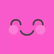 Pink Smileys - Pinky Emoji Pack with cute Stickers
