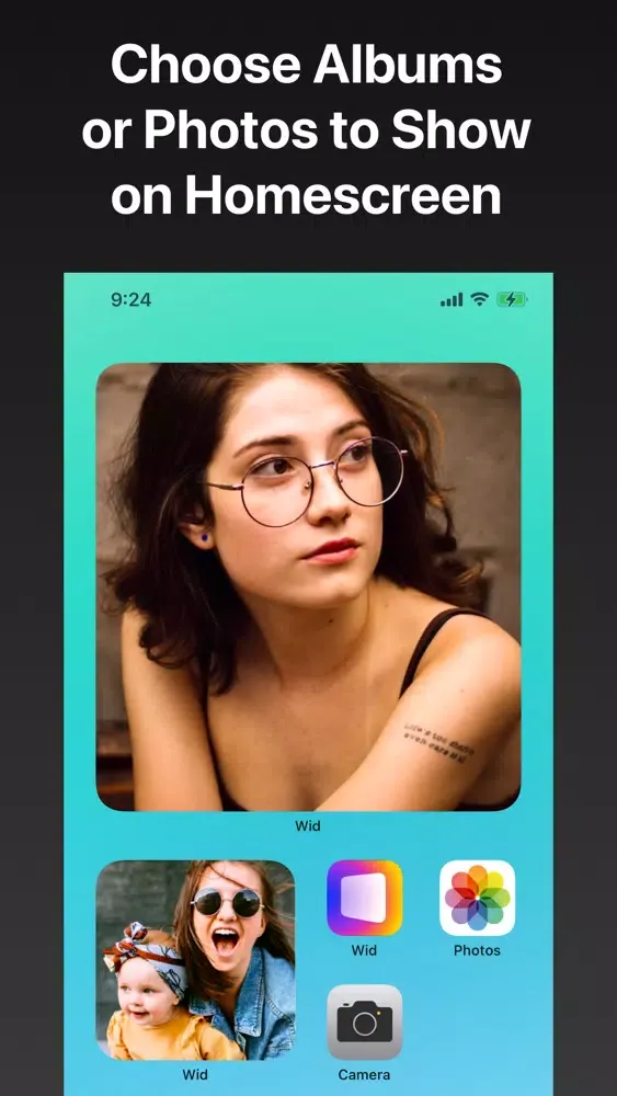 تصاویر Wid • Photo Widget Auto Crop