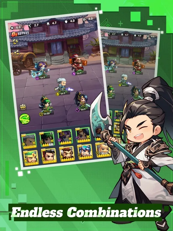 Mini Heroes: Summoners War iPad  スクリーンショット