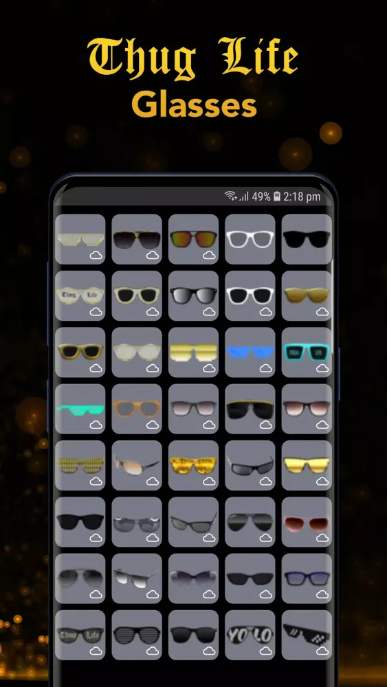 Captures d'écran de Thug Life Sticker Pic Editor