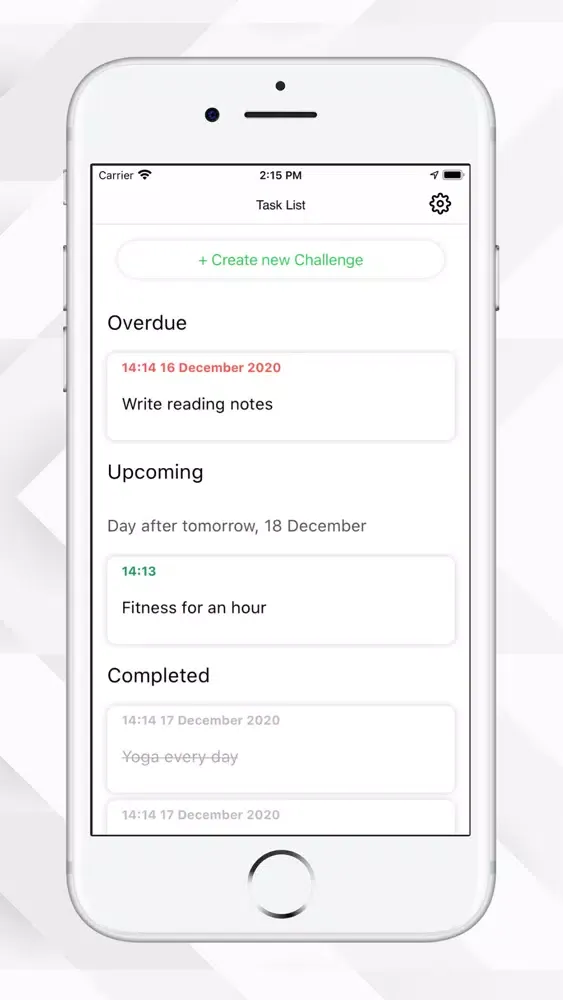 Capturas de tela do 2To - Create new challenges